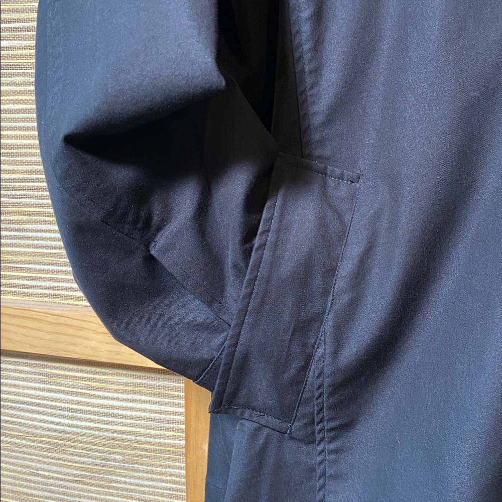 Universal Standard Plus Size Black Rain Jacket - Picture 7 of 8